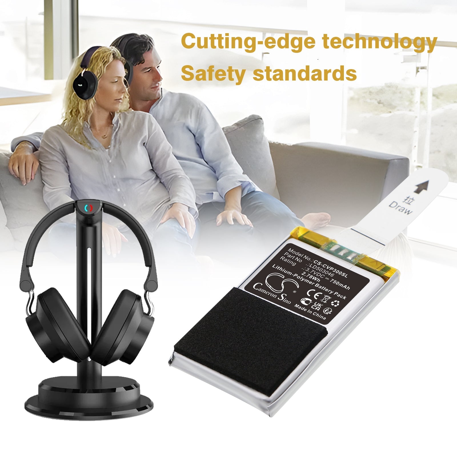 Wireless Headset Batteries