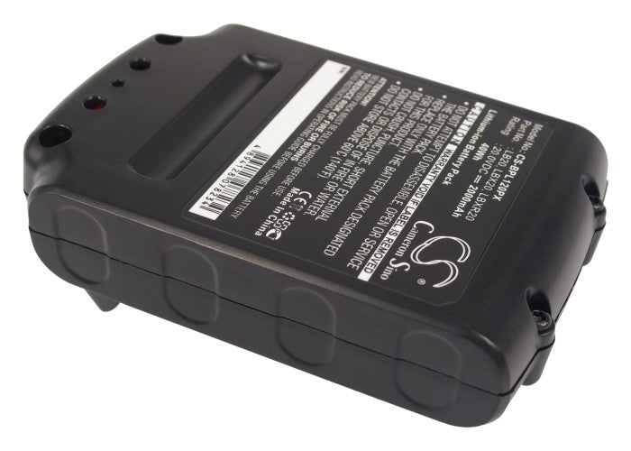BLACK+DECKER LBXR20, LB2X4020, LBXR2020-OPE, LBX20 20V Max 2000mAh Replacement Battery