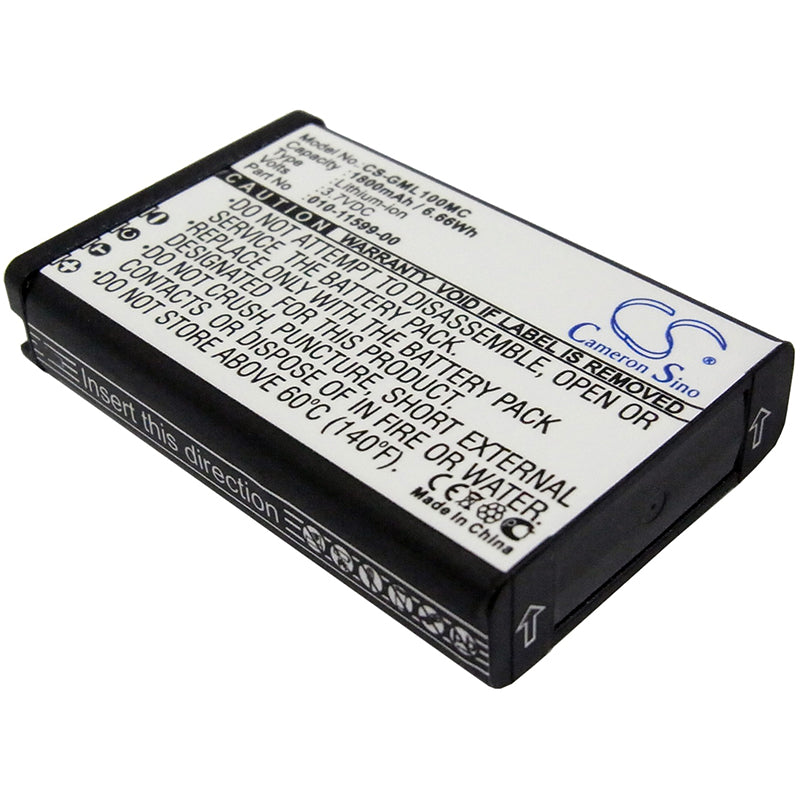 3.7V Camera Battery for Garmin 010-11599-00, 010-11654-03, 010-01088-00