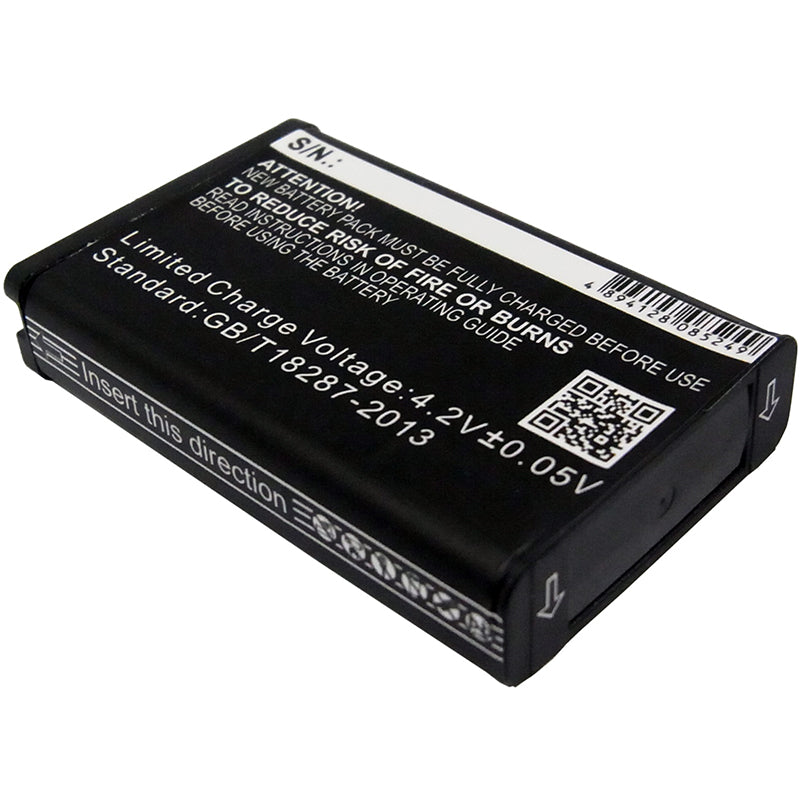 3.7V Battery for Garmin VIRB, VIRB Elite,  Virb Elite Action HD, E1GR, E1GRVIRBELITE Camera