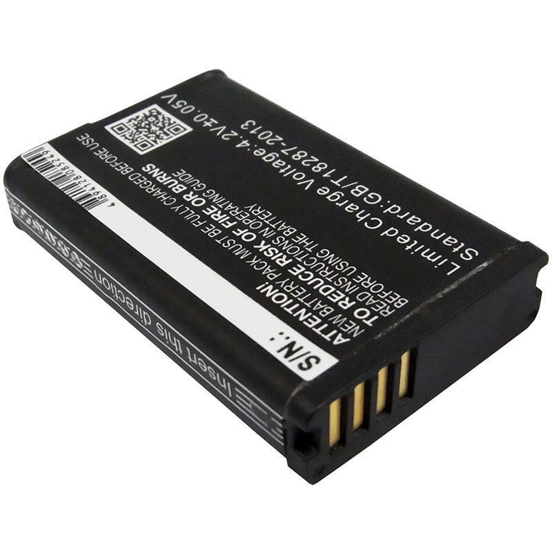 3.7V Battery for Garmin VIRB, VIRB Elite,  Virb Elite Action HD, E1GR, E1GRVIRBELITE Camera