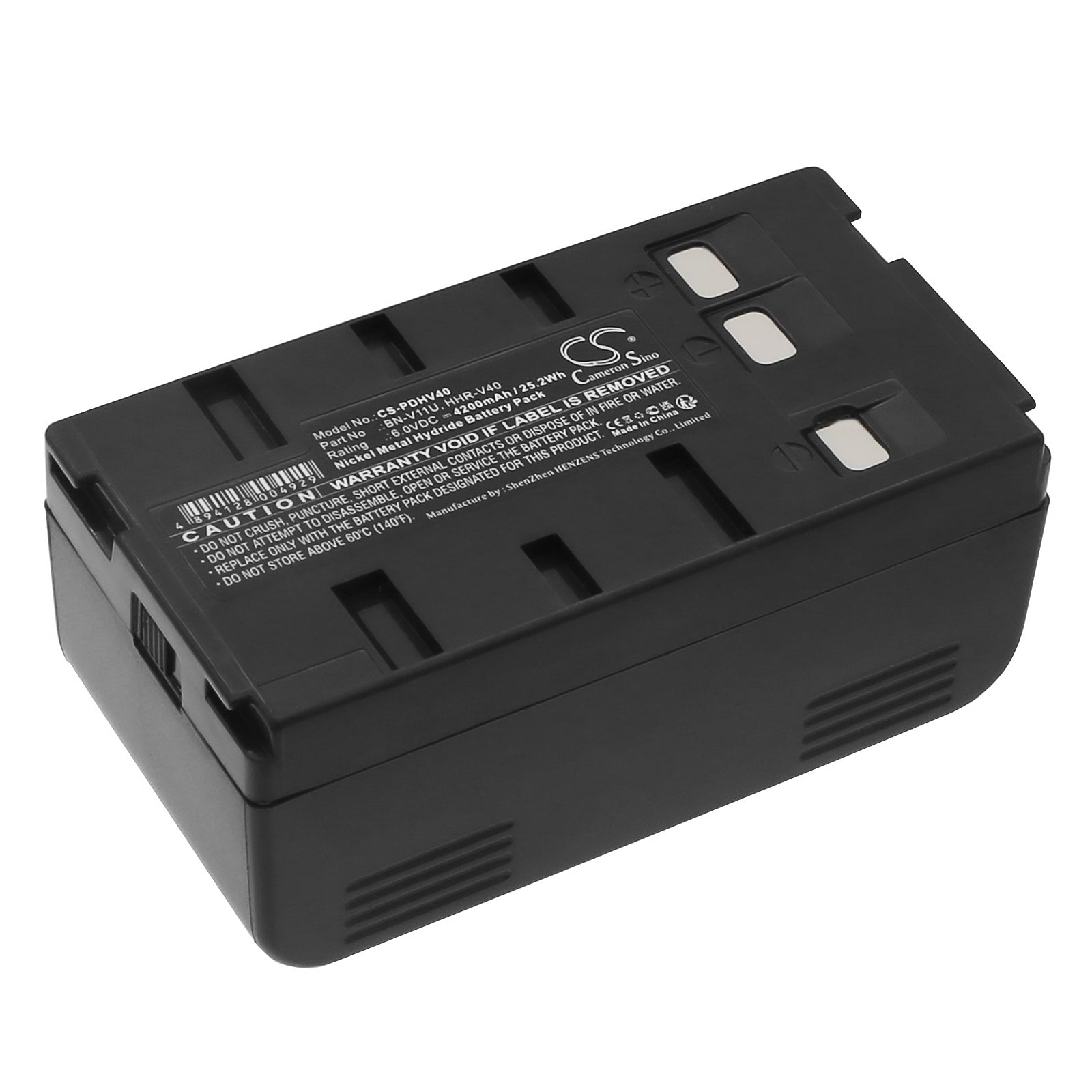 6V Camera Battery for Model PV-BP18 Panasonic