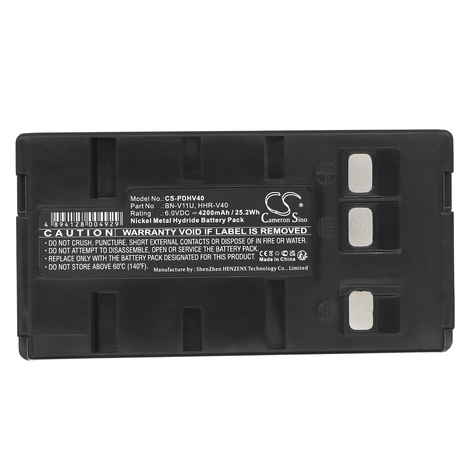 6V Camera Battery for Model PV-BP18 Panasonic